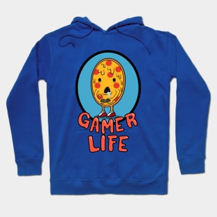 pizza gamer life Hoodie